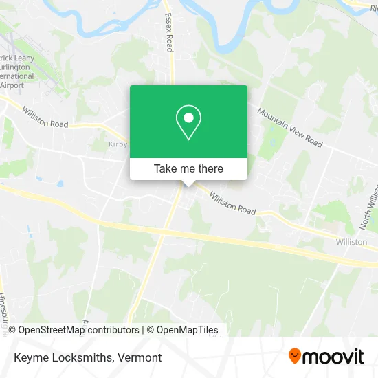 Keyme Locksmiths map