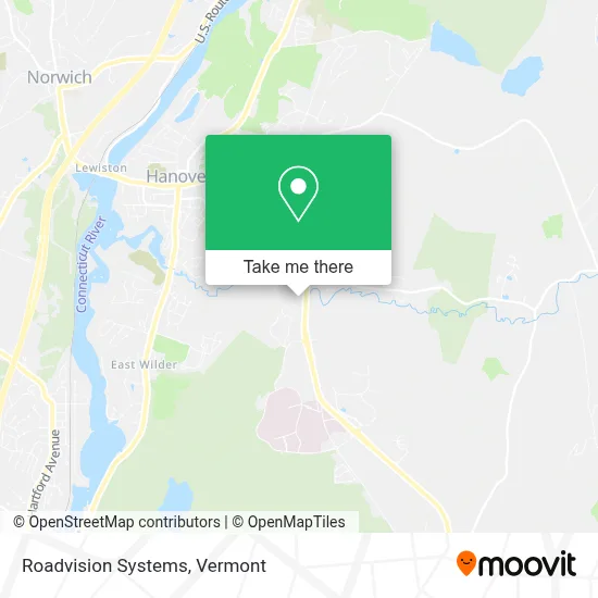 Roadvision Systems map