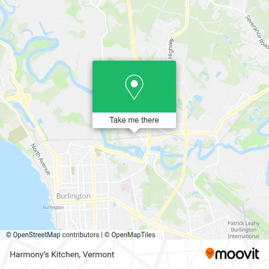 Harmony's Kitchen map