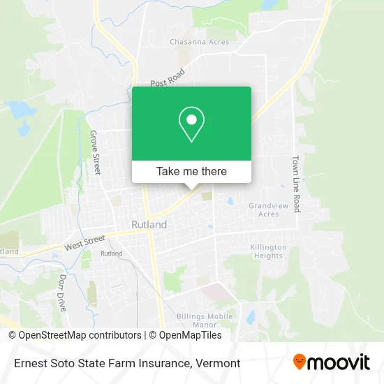 Ernest Soto State Farm Insurance map