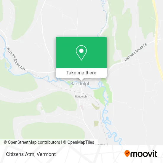 Citizens Atm map