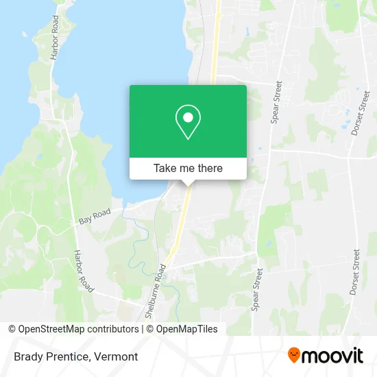 Brady Prentice map
