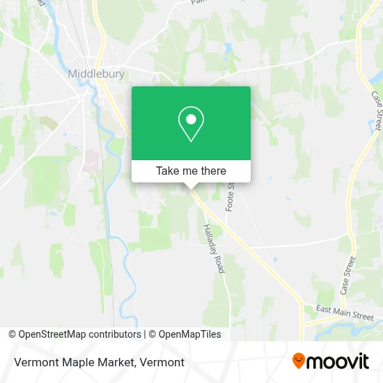 Vermont Maple Market map