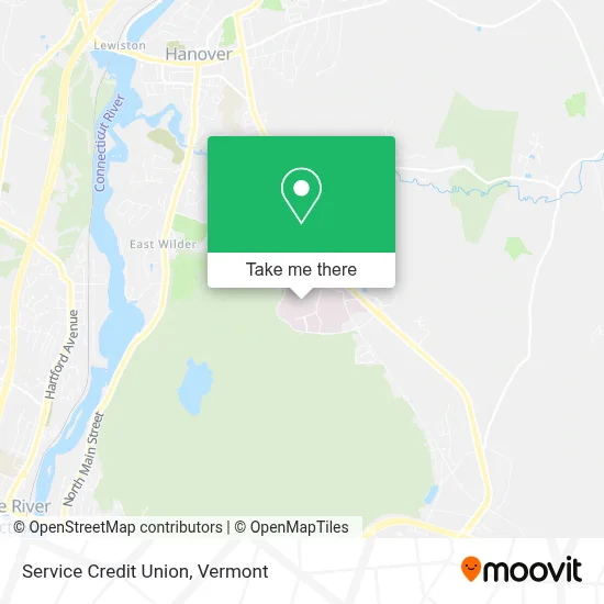Service Credit Union map