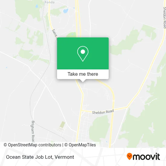 Ocean State Job Lot map