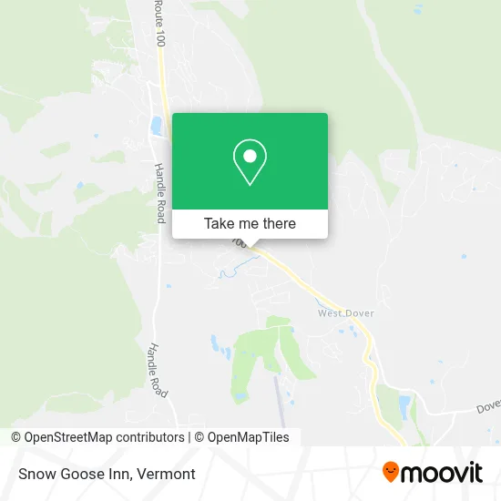 Snow Goose Inn map