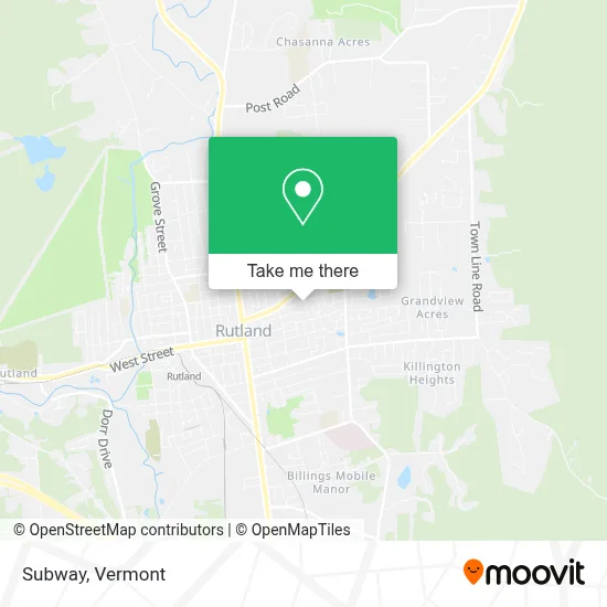 Subway map