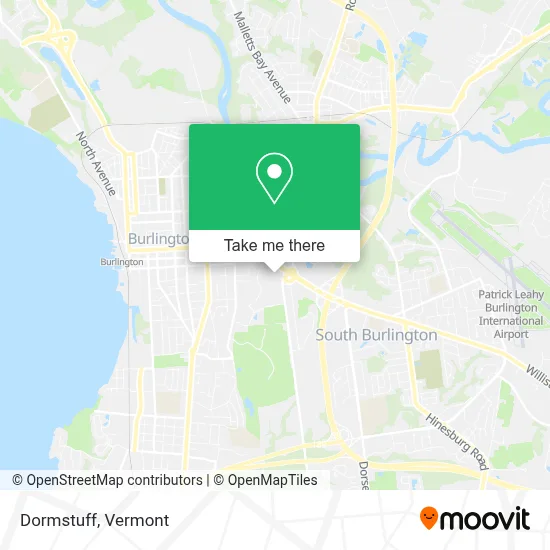 Dormstuff map