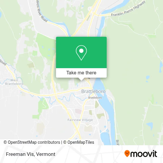Freeman Vis map