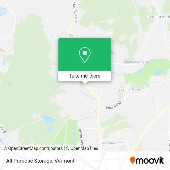 All Purpose Storage map