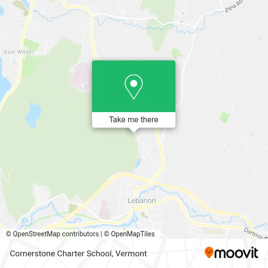 Cornerstone Charter School map