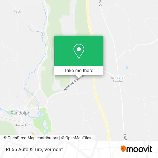 Rt 66 Auto & Tire map