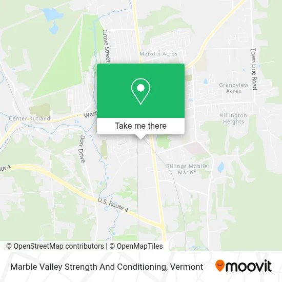Marble Valley Strength And Conditioning map