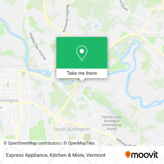 Express Appliance, Kitchen & More map