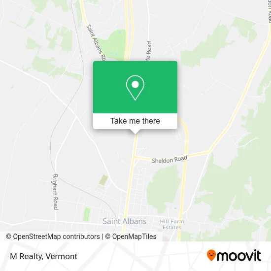 M Realty map