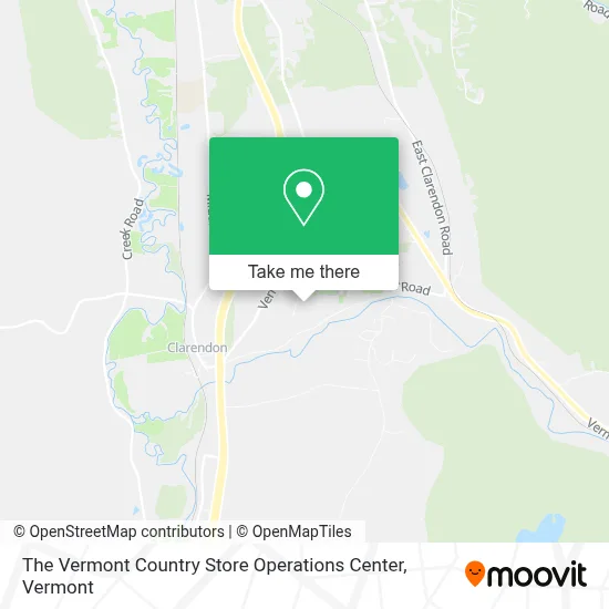 The Vermont Country Store Operations Center map