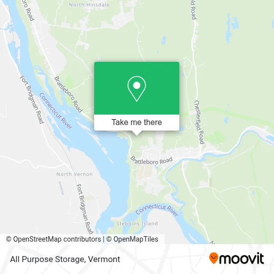All Purpose Storage map