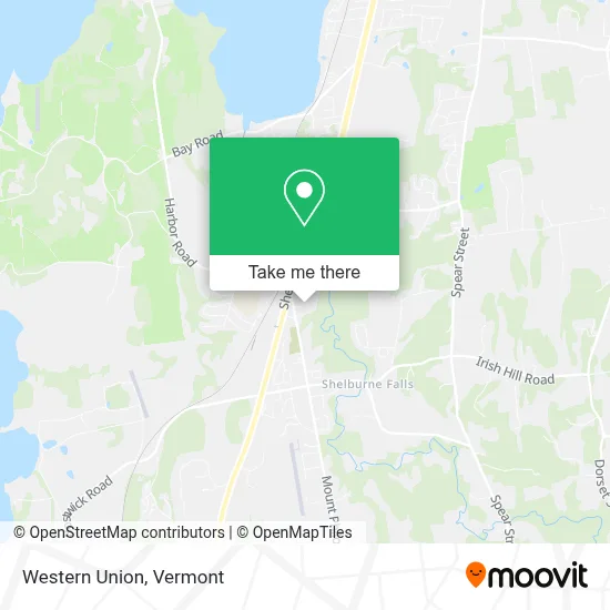 Western Union map