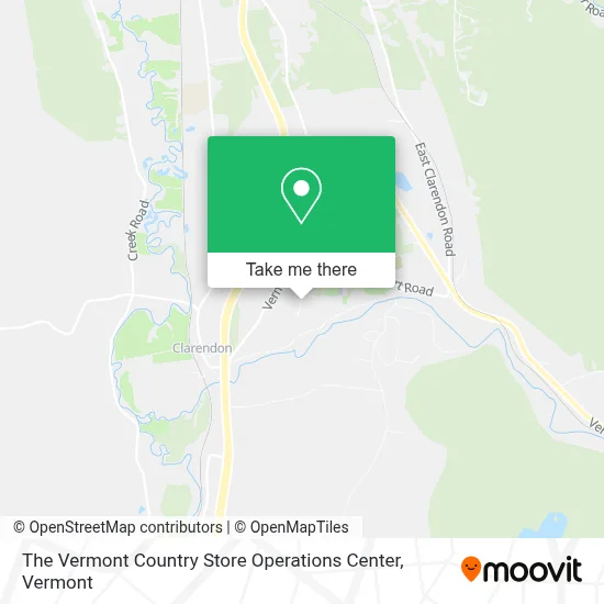 The Vermont Country Store Operations Center map