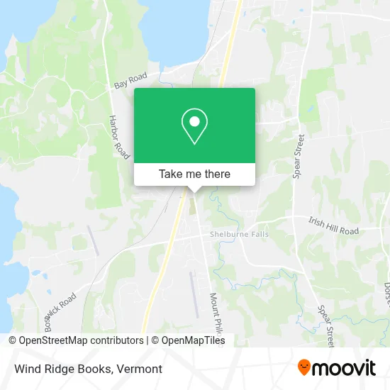 Wind Ridge Books map