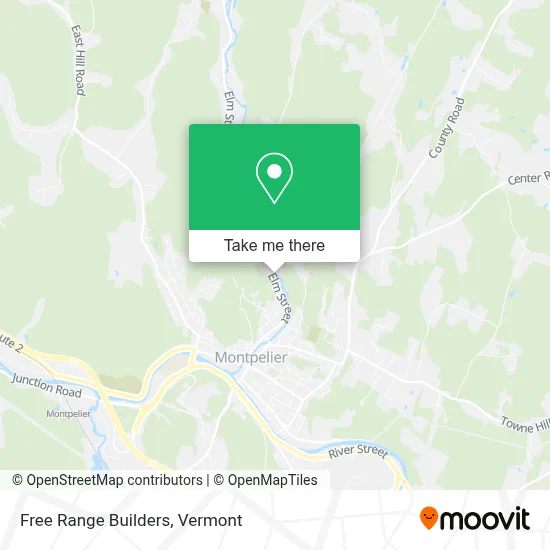 Free Range Builders map