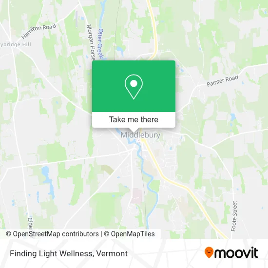 Finding Light Wellness map
