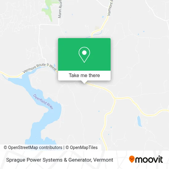 Sprague Power Systems & Generator map