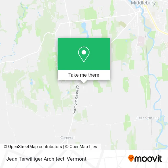 Jean Terwilliger Architect map