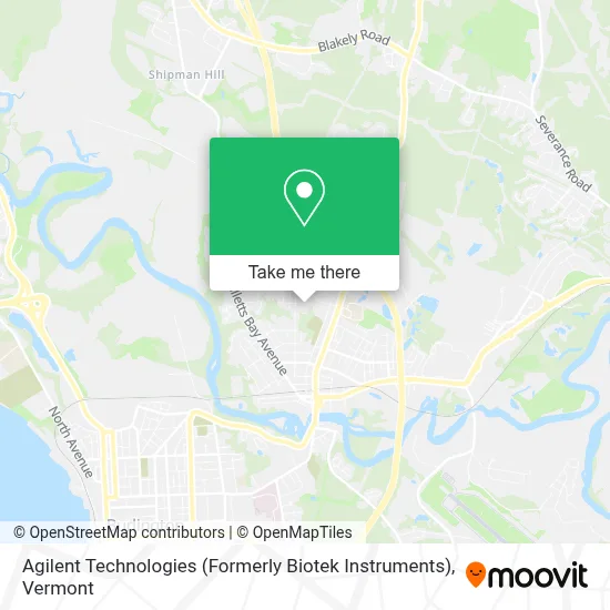 Agilent Technologies (Formerly Biotek Instruments) map
