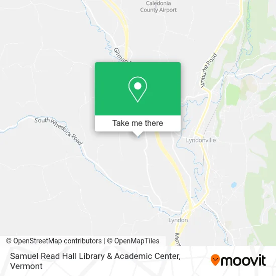 Samuel Read Hall Library & Academic Center map