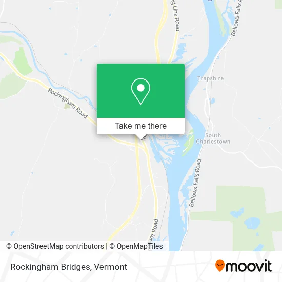 Rockingham Bridges map