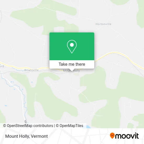 Mount Holly map