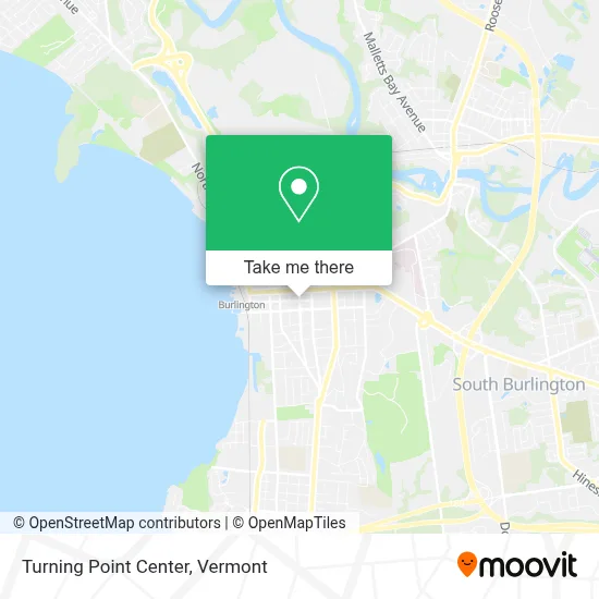 Turning Point Center map