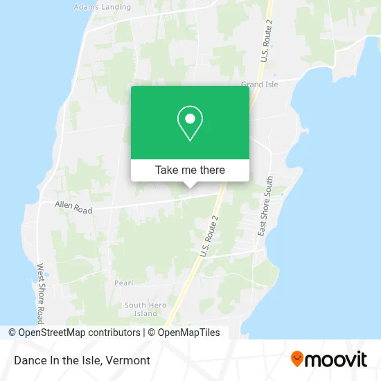 Dance In the Isle map