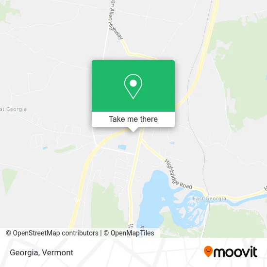 Georgia map