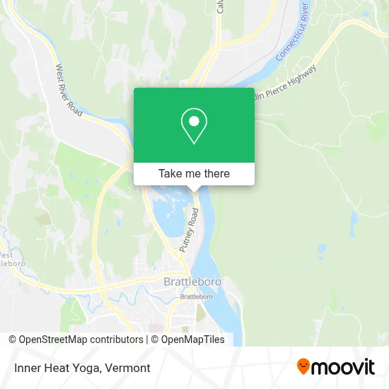 Inner Heat Yoga map