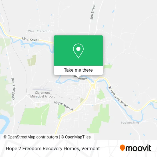Hope 2 Freedom Recovery Homes map