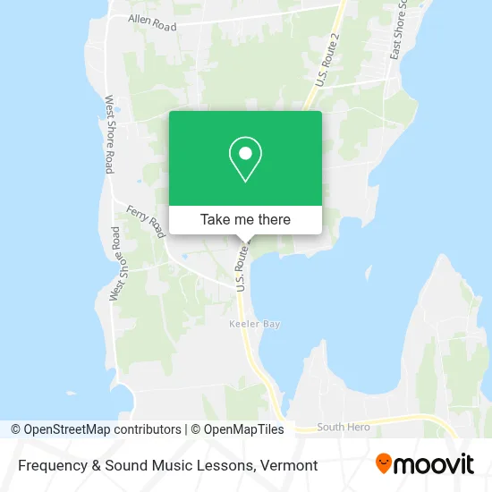 Frequency & Sound Music Lessons map