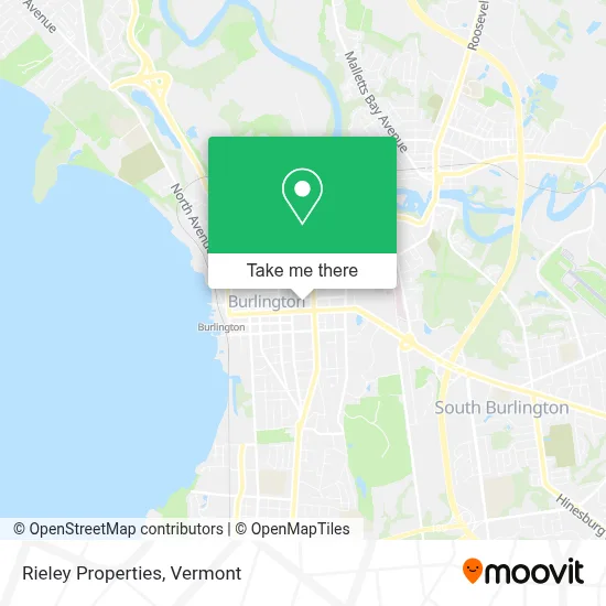 Rieley Properties map