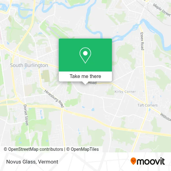 Novus Glass map