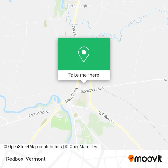 Redbox map