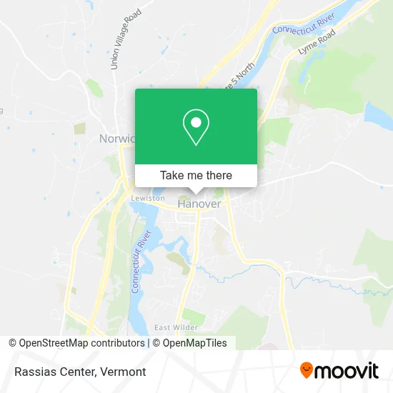 Rassias Center map