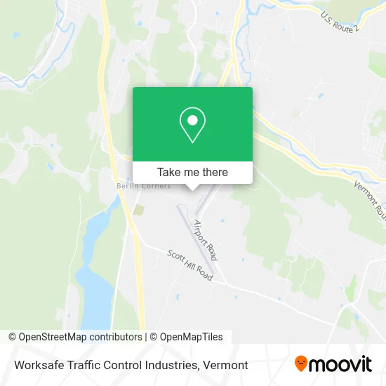 Worksafe Traffic Control Industries map