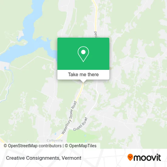 Creative Consignments map