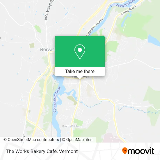 The Works Bakery Cafe map