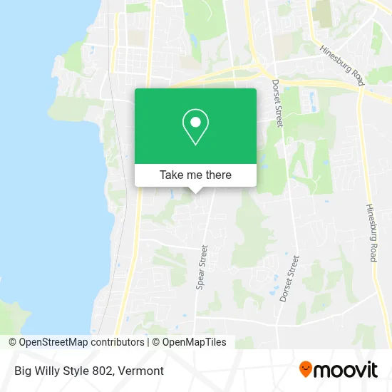 Big Willy Style 802 map