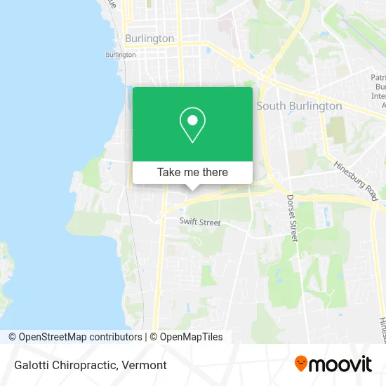 Galotti Chiropractic map