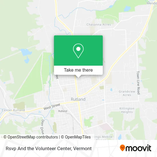 Rsvp And the Volunteer Center map