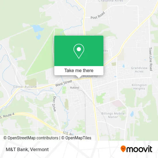 M&T Bank map