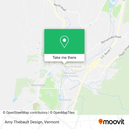 Amy Thebault Design map